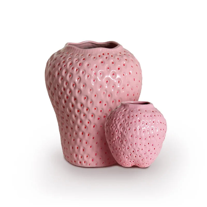 Taavita - Strawberry Ceramic Vase