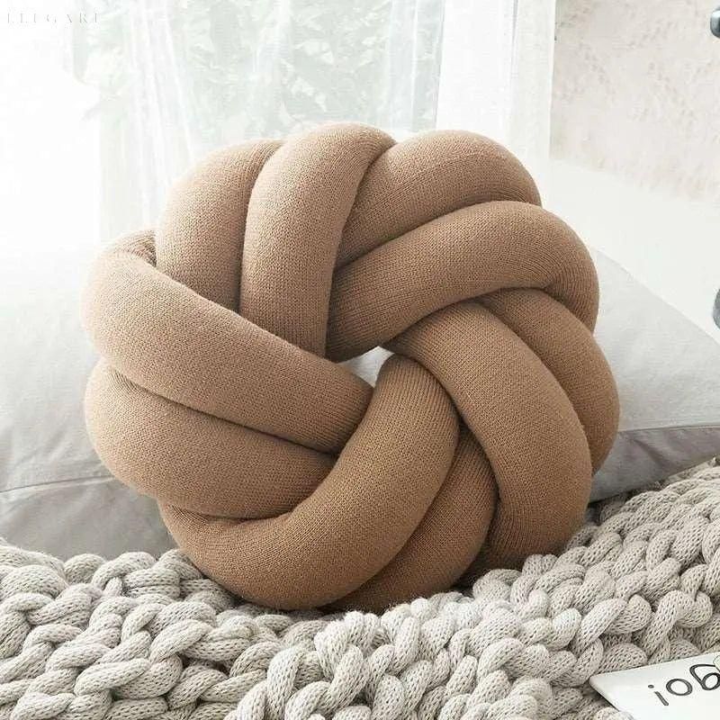 Cotton Knot Pillow - Taavita - Exceptional Comfort and Style for Your Home