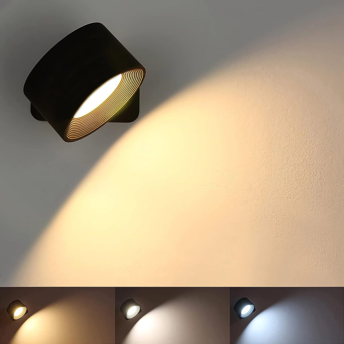 Taavita | Cordless Rechargeable 360° Wall Lamp