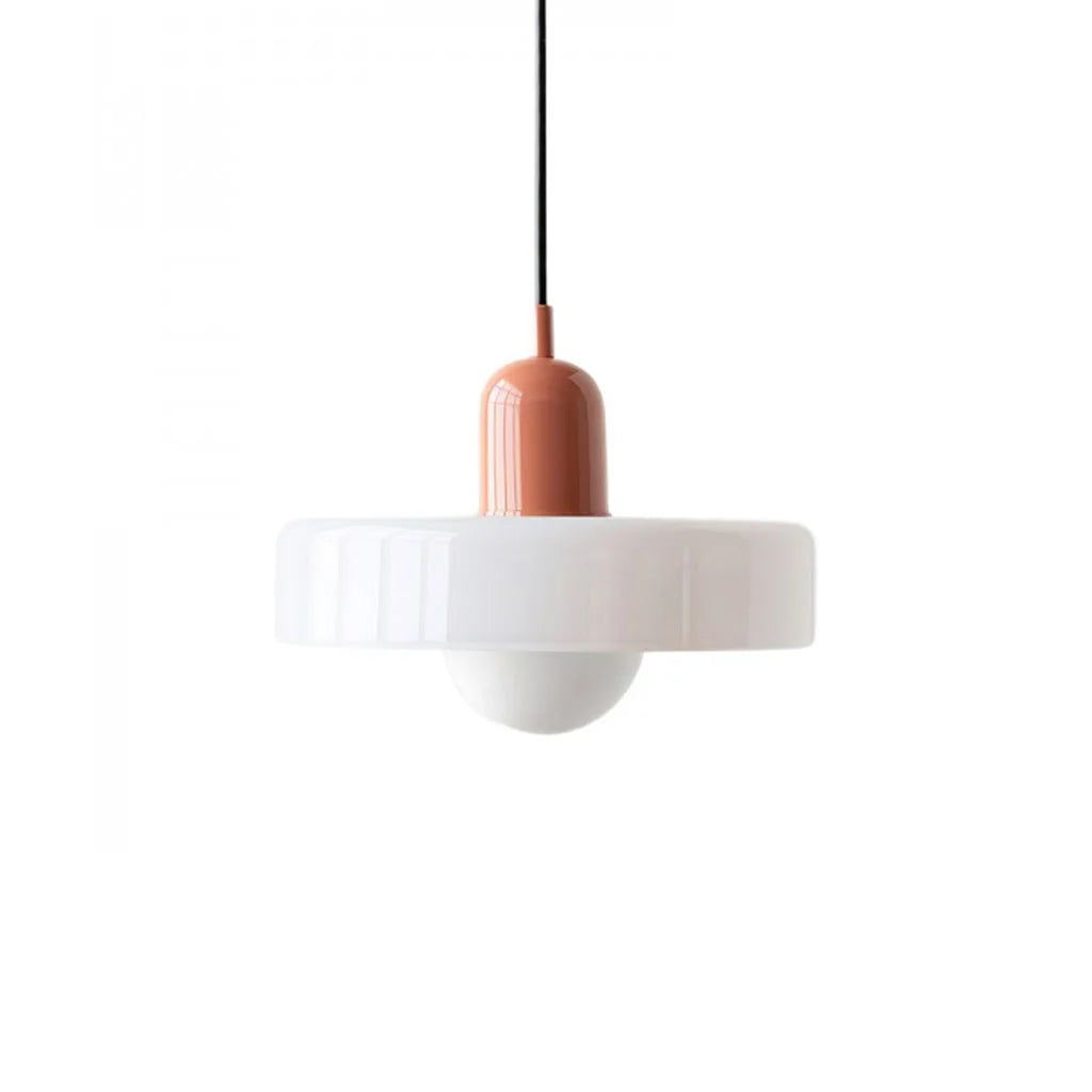 Taavita Pendant Light with Glass Disc Ball Hanging Lamp