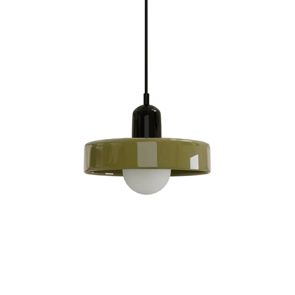 Taavita Pendant Light with Glass Disc Ball Hanging Lamp