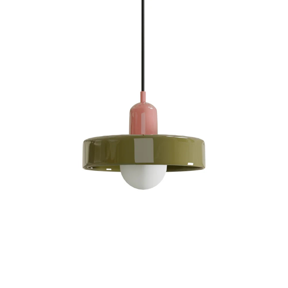 Taavita Pendant Light with Glass Disc Ball Hanging Lamp