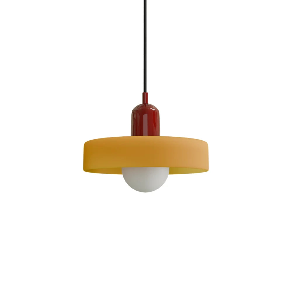 Taavita Pendant Light with Glass Disc Ball Hanging Lamp