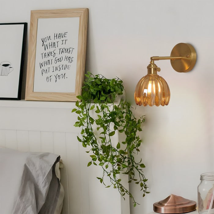 Freya Lotus Design Taavita Wall Lamp