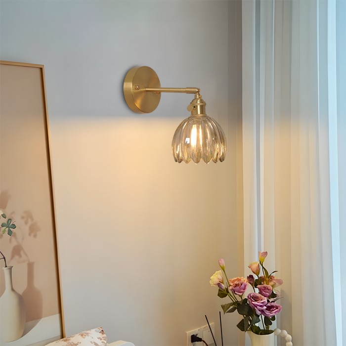 Freya Lotus Design Taavita Wall Lamp