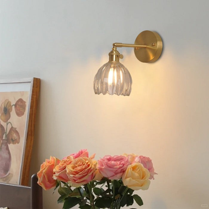 Freya Lotus Design Taavita Wall Lamp