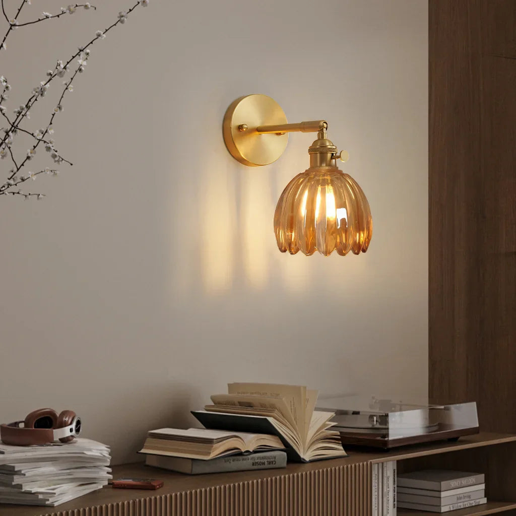 Freya Lotus Design Taavita Wall Lamp