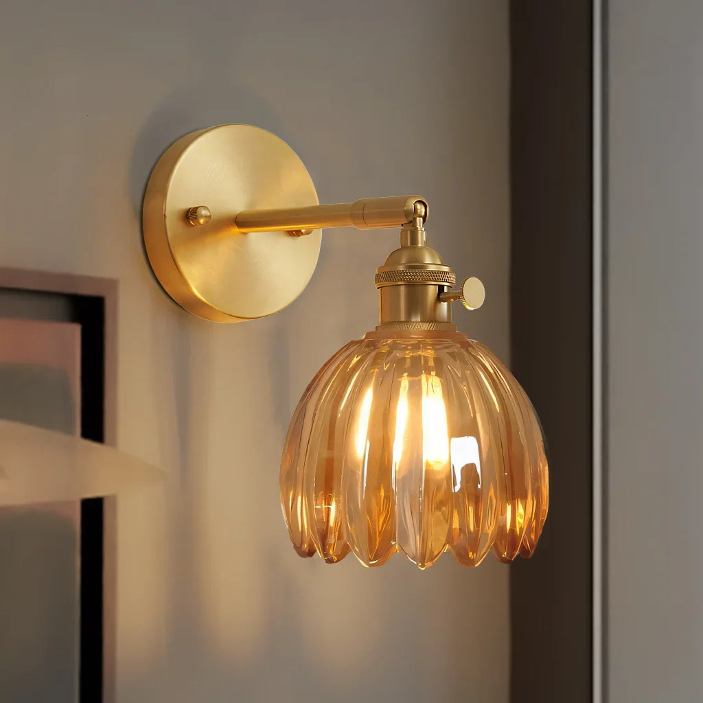 Freya Lotus Design Taavita Wall Lamp