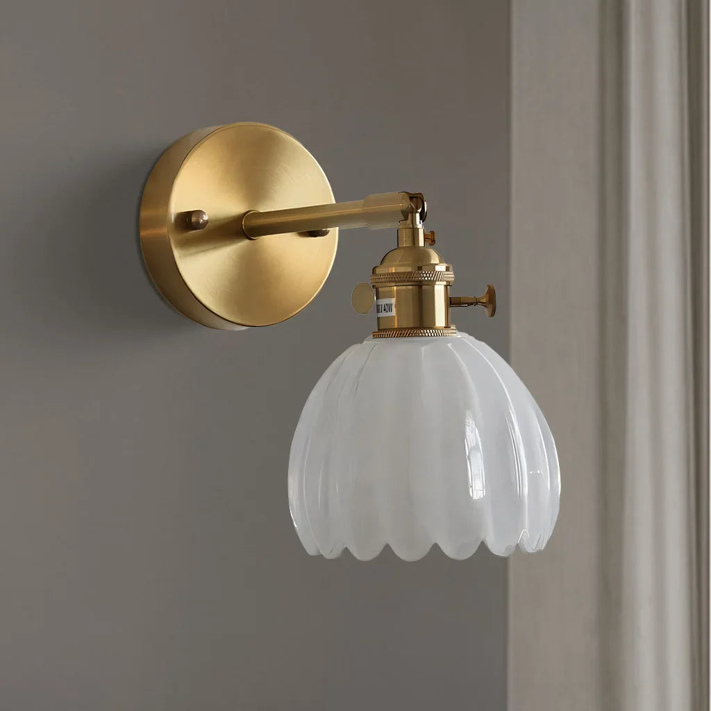 Freya Lotus Design Taavita Wall Lamp