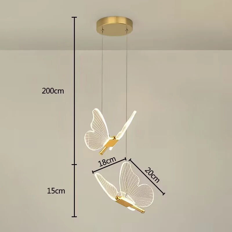 Taavita | Modern and Elegant Butterfly Pendant Light