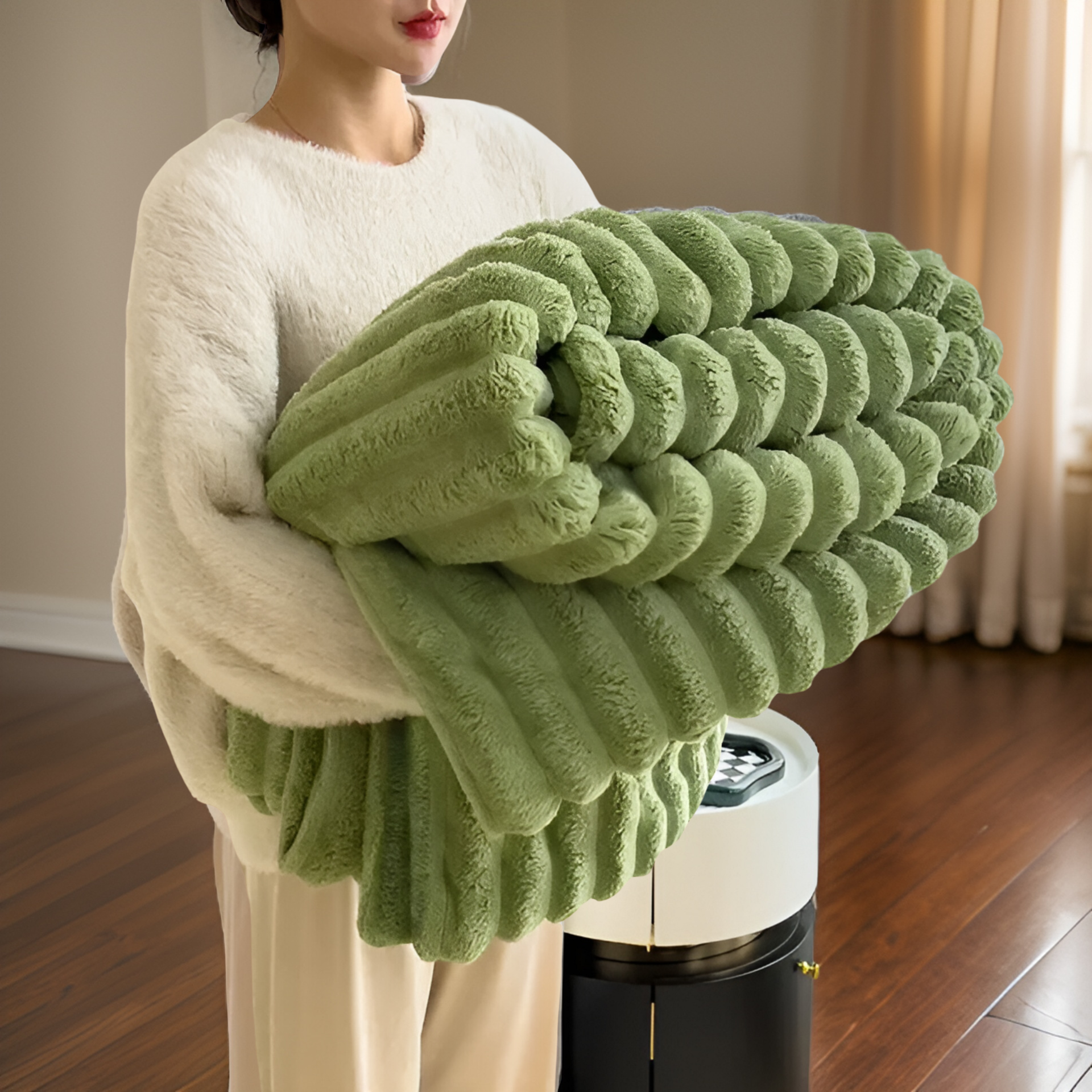 Taavita | Warm and Cozy Fluffy Blanket for the Living Room