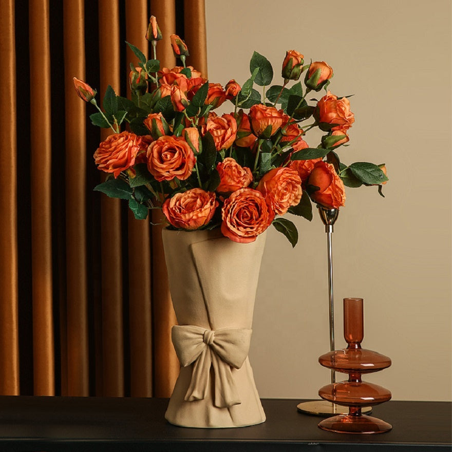 Taavita Floral Ceramic Vase