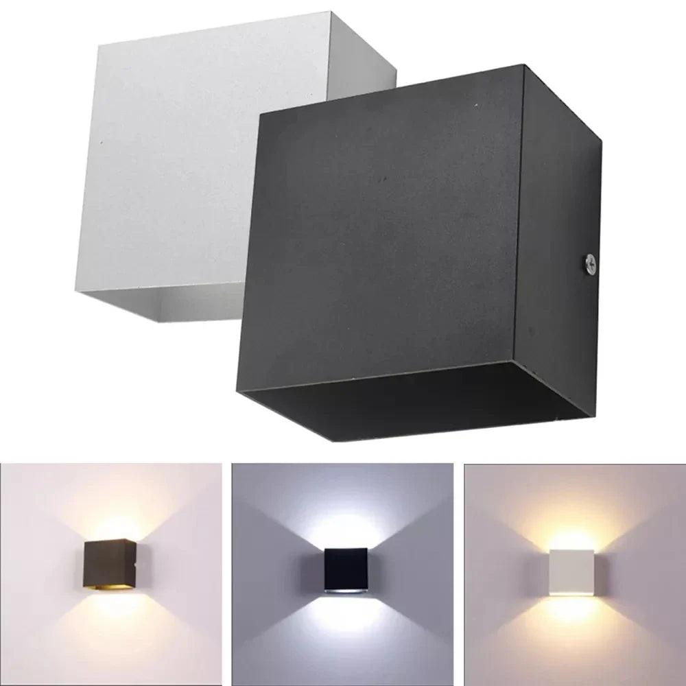 Taavita Wall Lamp Black Cube