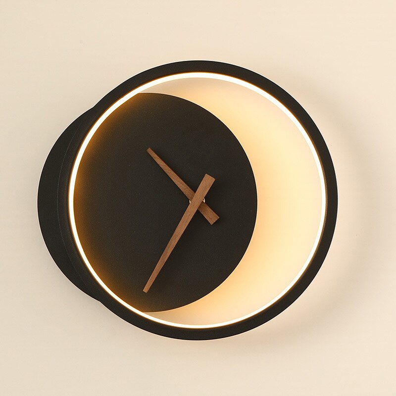 Taavita Wall Lamp Hallway – Practical Wall Clock for Your Apartment