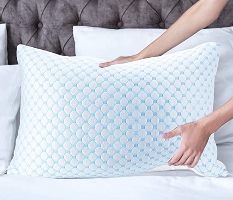 Taavita Cooling Gel Infused Pillow for Hot Sleepers & Back Discomfort