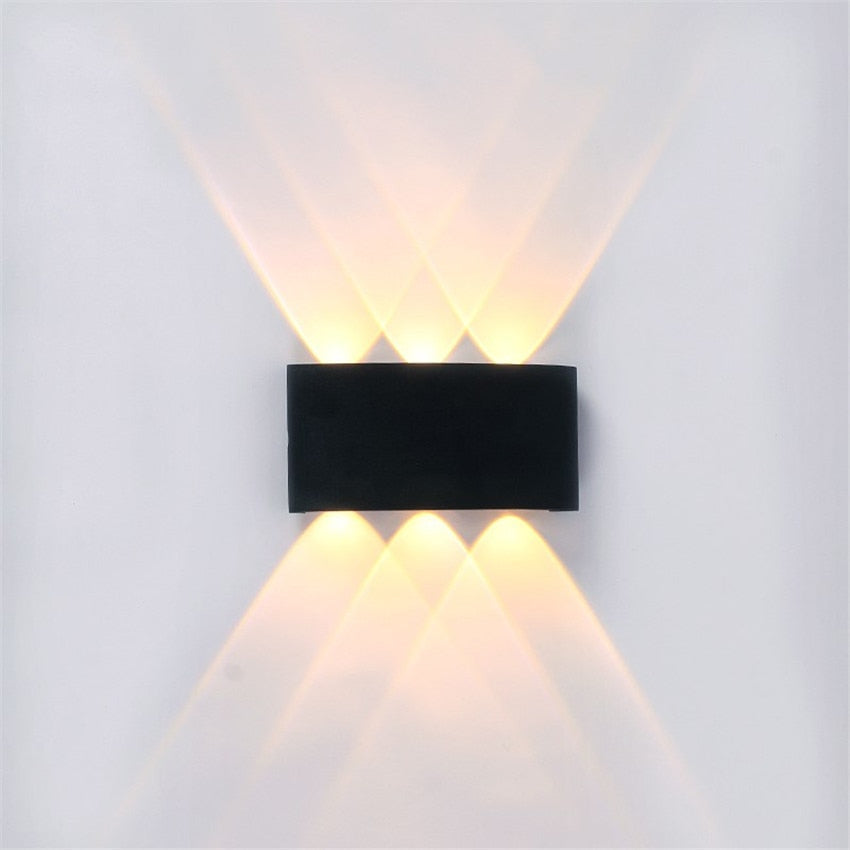 Modern LED Wall Lamp, Waterproof, for Indoor and Outdoor Use