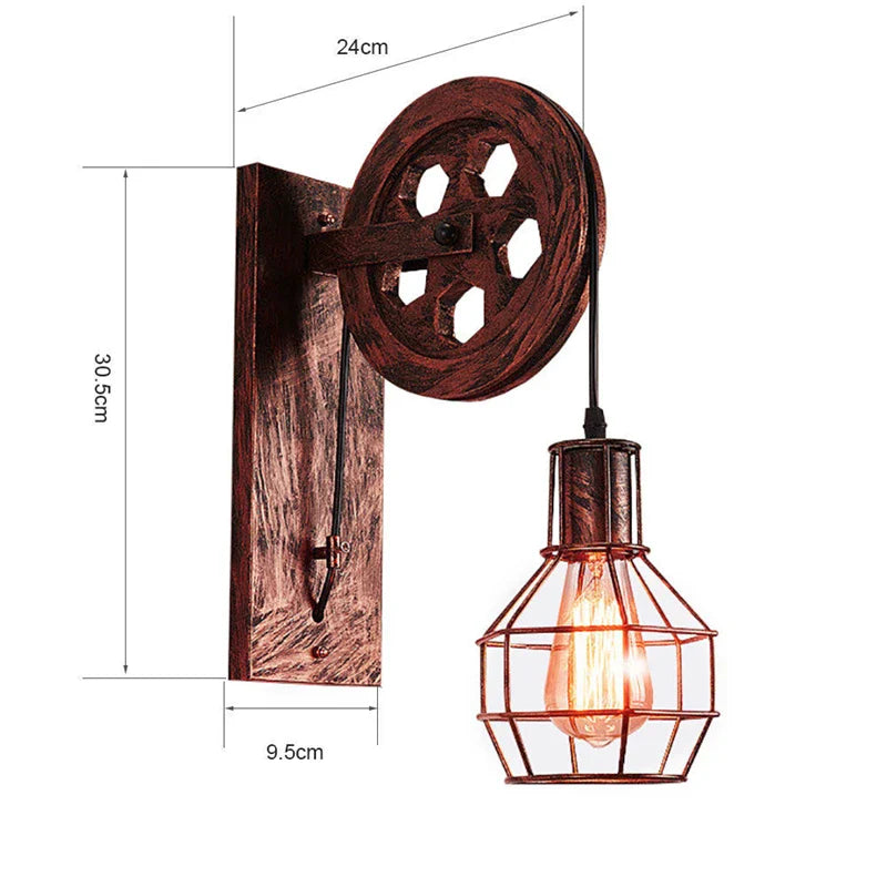 Taavita Retro Indoor Wall Lamps