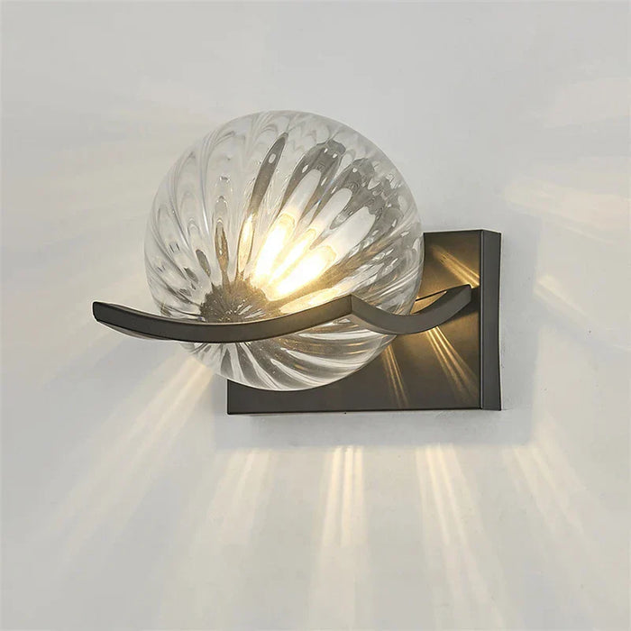 Modern Glass Wall Lamp with Taavita Lighting