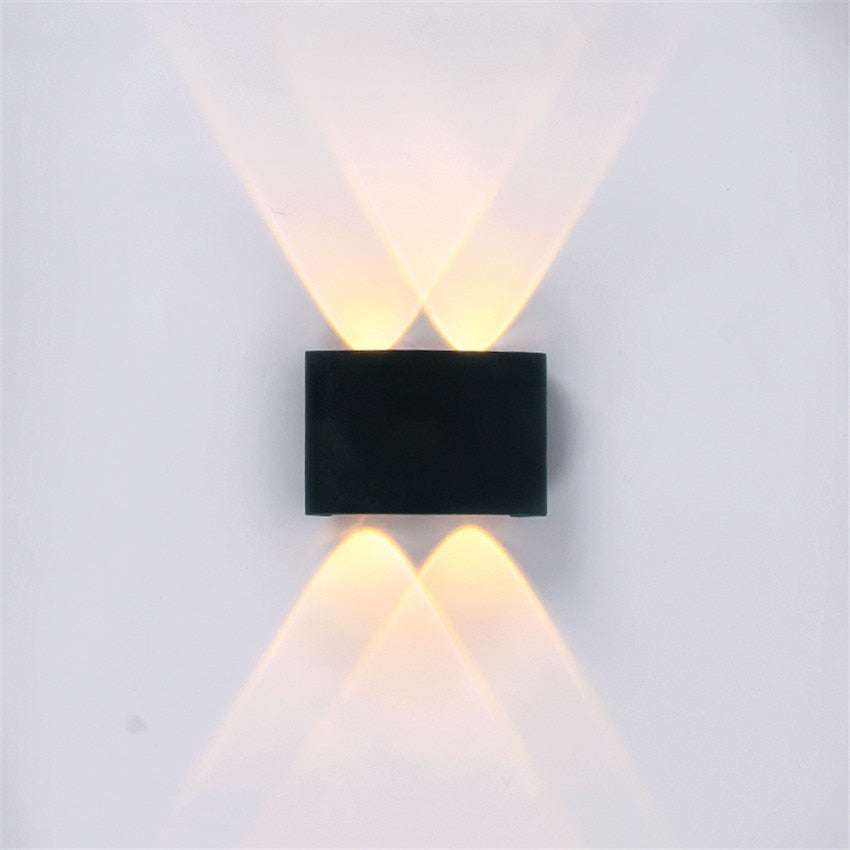 Modern LED Wall Lamp, Waterproof, for Indoor and Outdoor Use