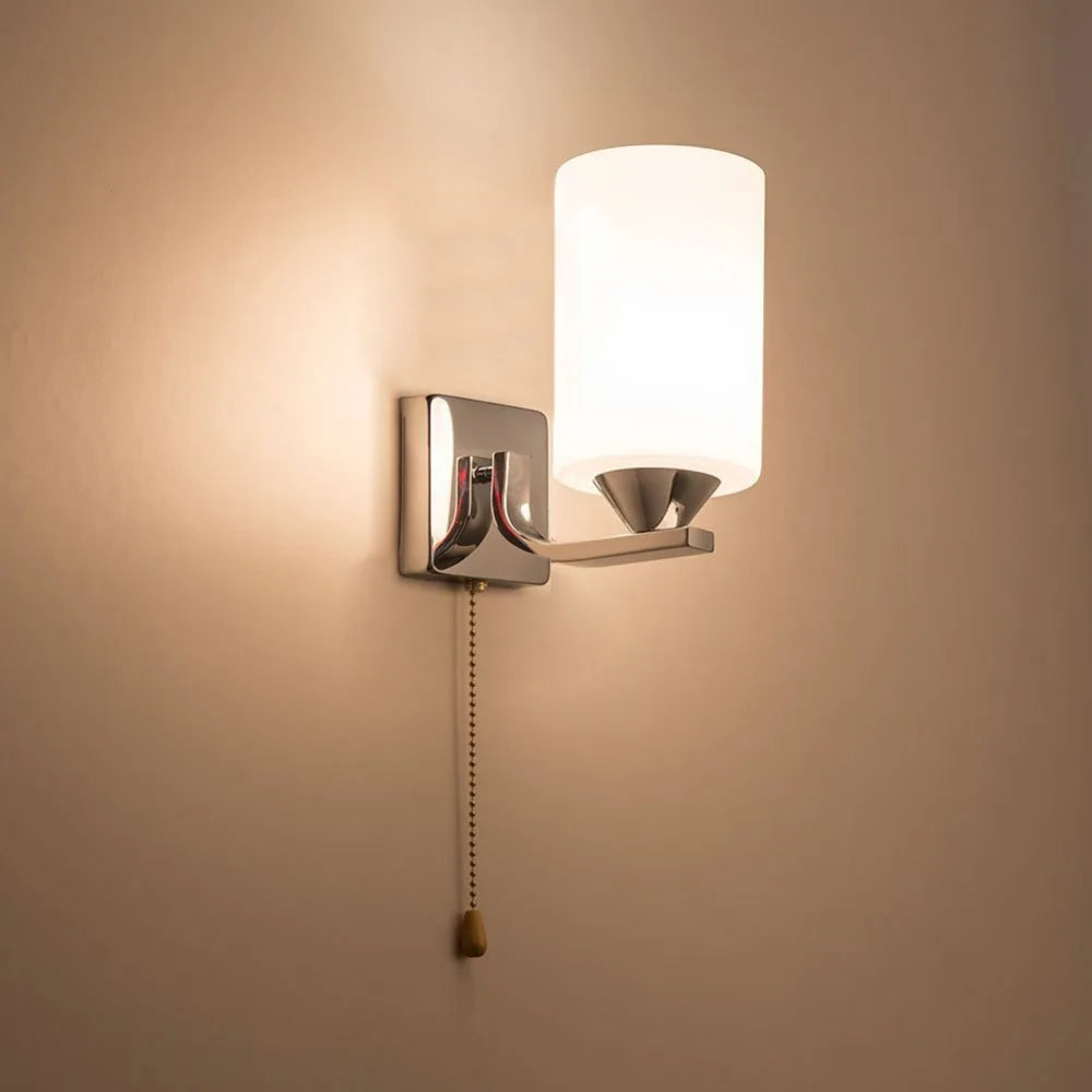 Rustic Style Wall Lamp with Switch