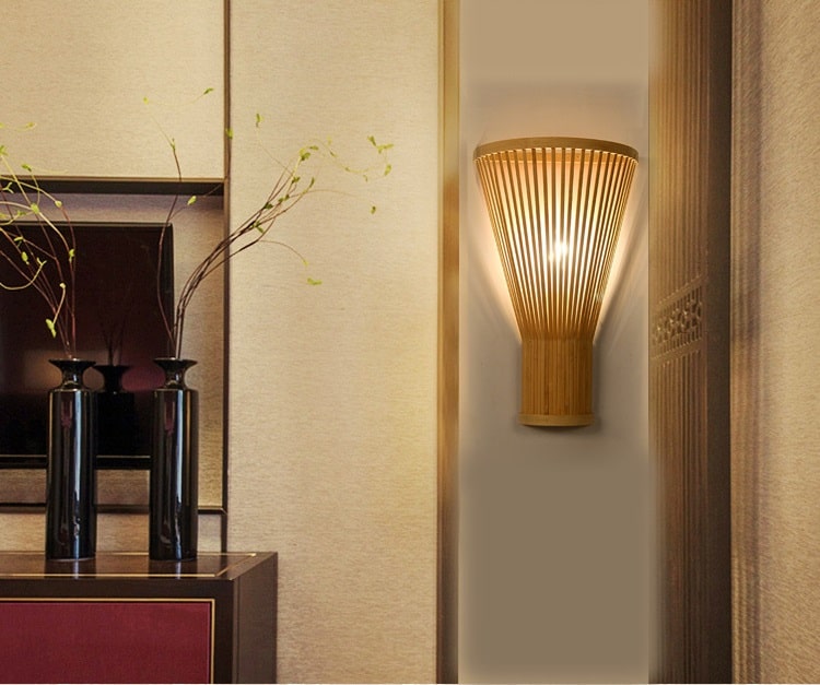 Handmade Taavita Wall Lamp - Japanese Style - Art Light - Light Fixture