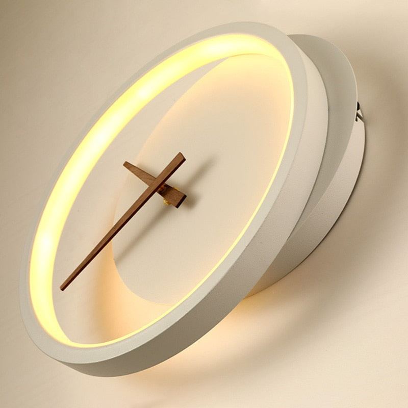 Taavita Wall Lamp Hallway – Practical Wall Clock for Your Apartment