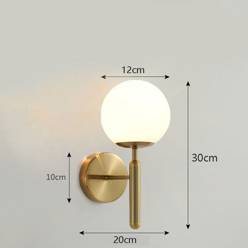 Taavita Wall Lamp Matt Gold