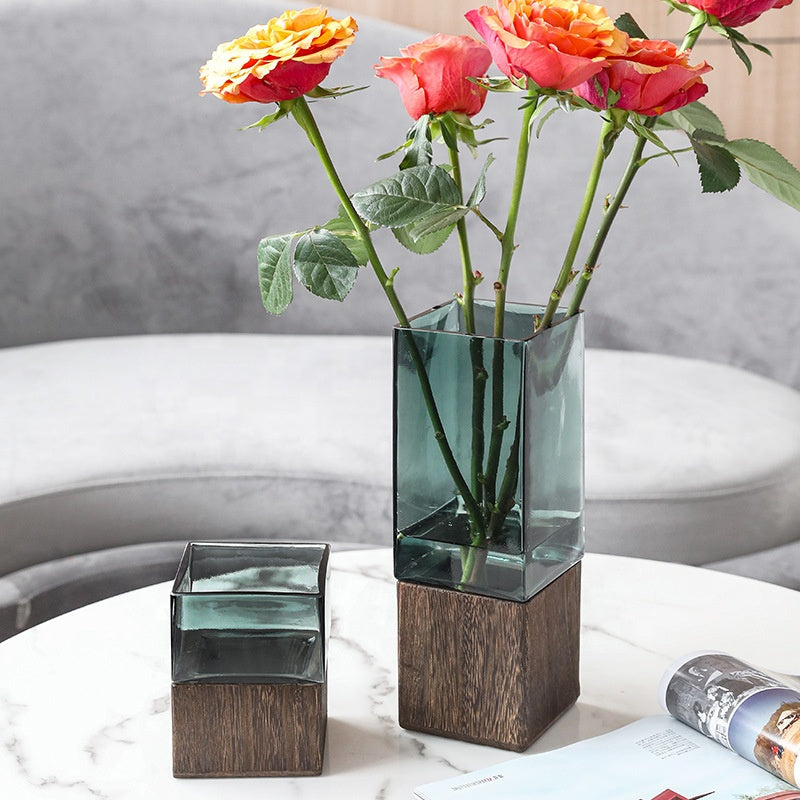 Taavita Transparent Glass Vase