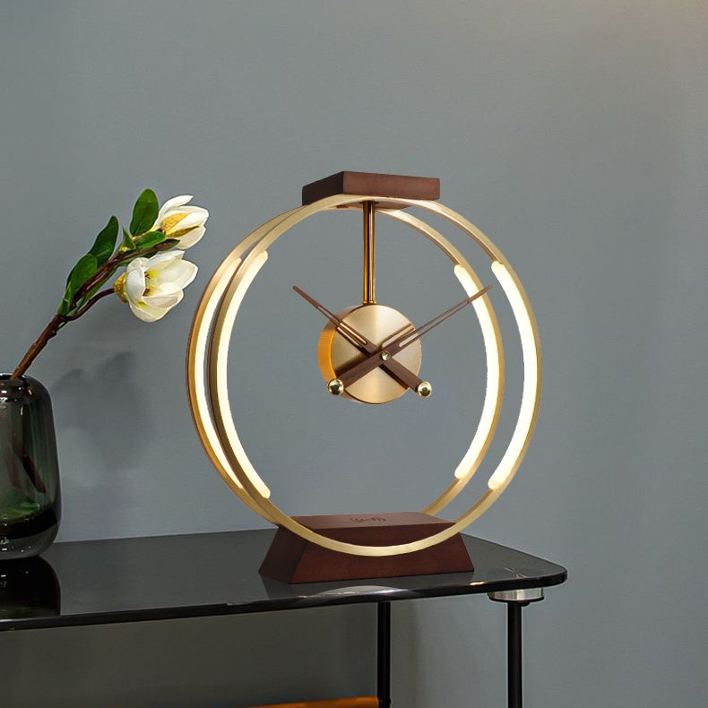 Taavita Clock Lamp (Wireless Charging) - Stylish Table Wall Clock and Multifunctional Lamp