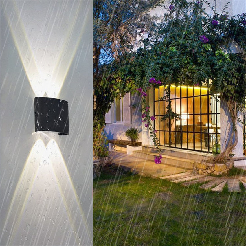 Modern LED Wall Lamp, Waterproof, for Indoor and Outdoor Use