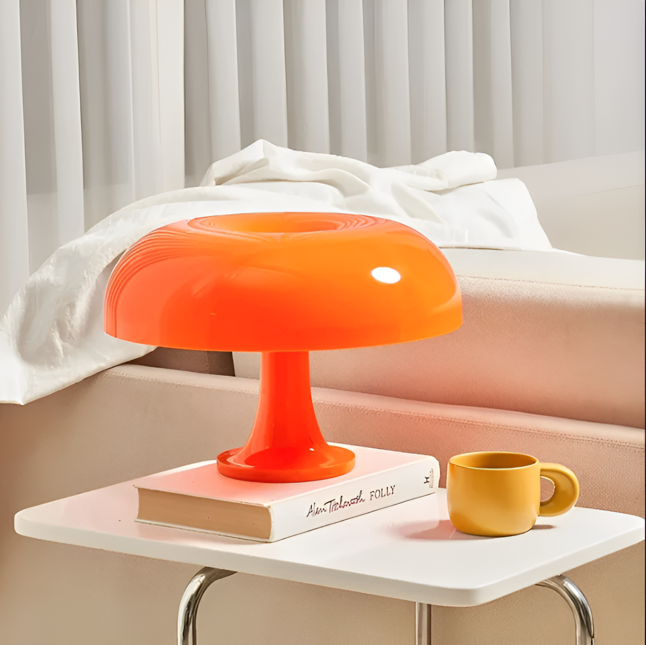 Taavita Minimalistic LED Mushroom Table Lamp