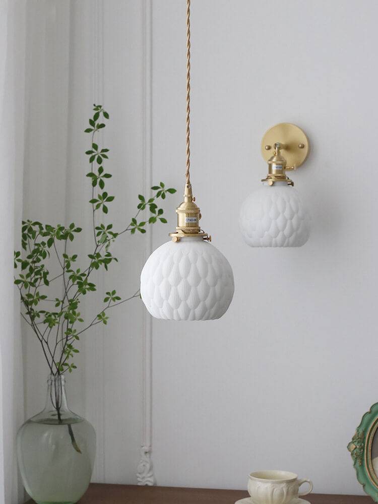 Taavita Handmade Ceramic Pendant Lamp - Ceramic Pendant and Wall Lamp