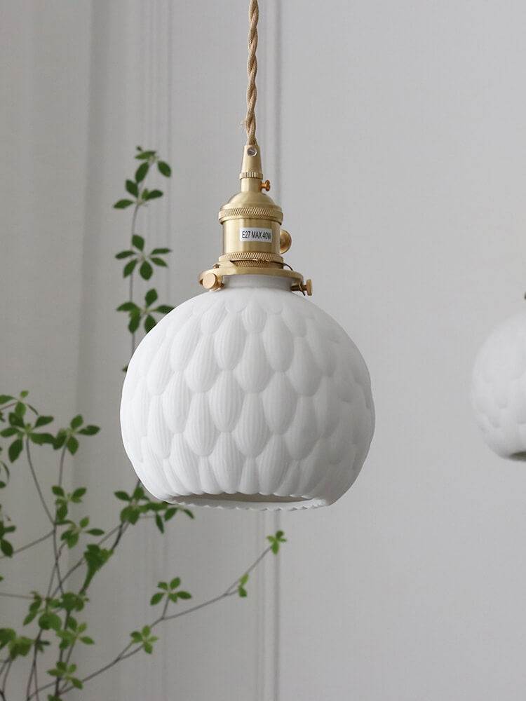 Taavita Handmade Ceramic Pendant Lamp - Ceramic Pendant and Wall Lamp