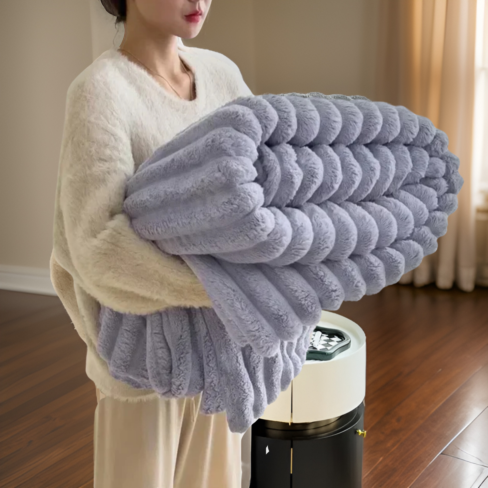 Taavita | Warm and Cozy Fluffy Blanket for the Living Room