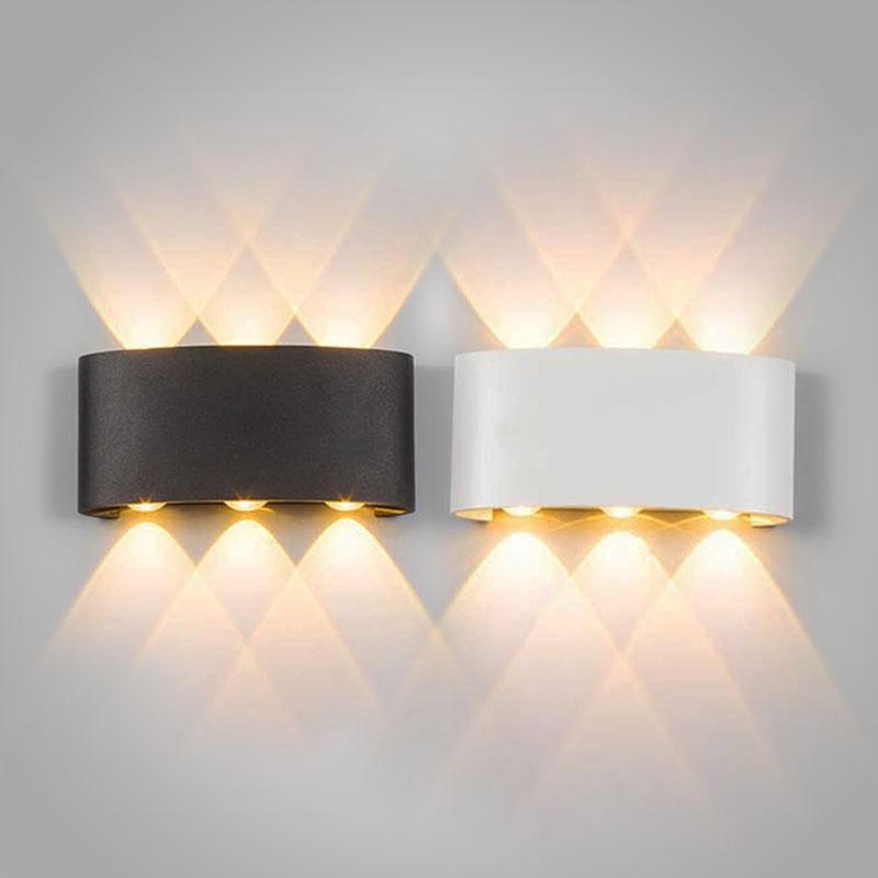 Modern LED Wall Lamp, Waterproof, for Indoor and Outdoor Use