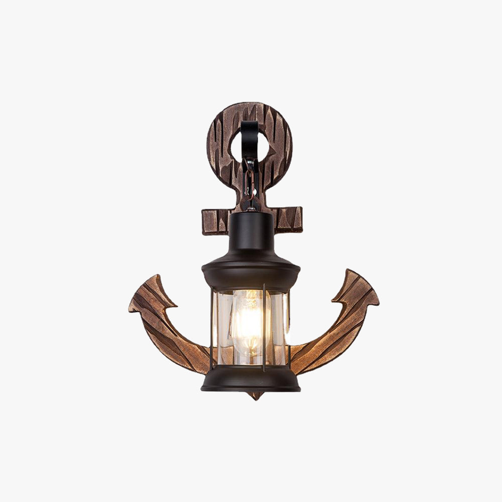 Taavita | LED Wall Lamp with Wooden Anchor