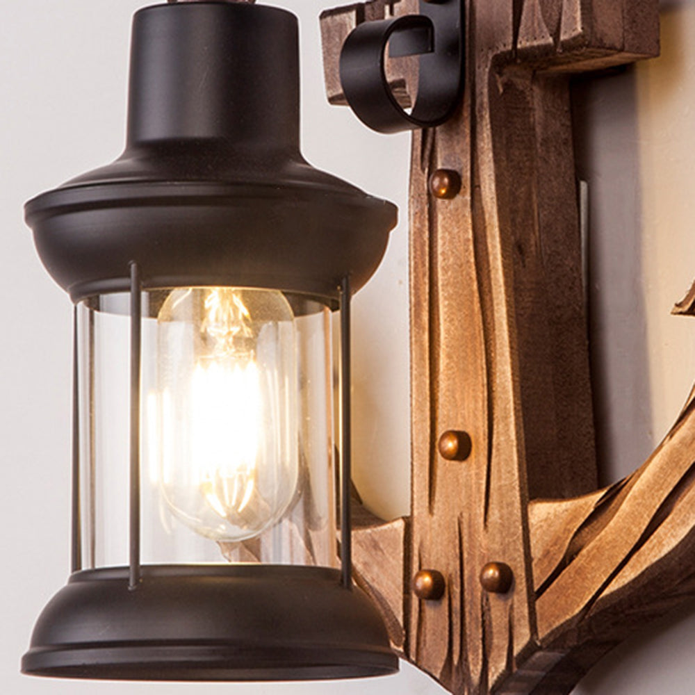 Taavita | LED Wall Lamp with Wooden Anchor