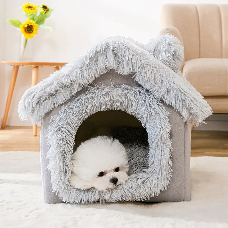 Taavita | Medium Dog House with Removable Cushion