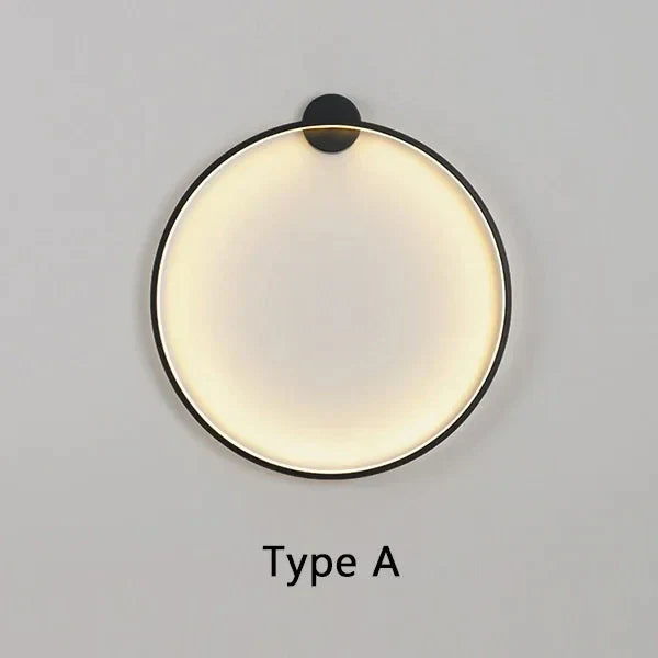 Taavita - Minimalistic Round Wall Lamp