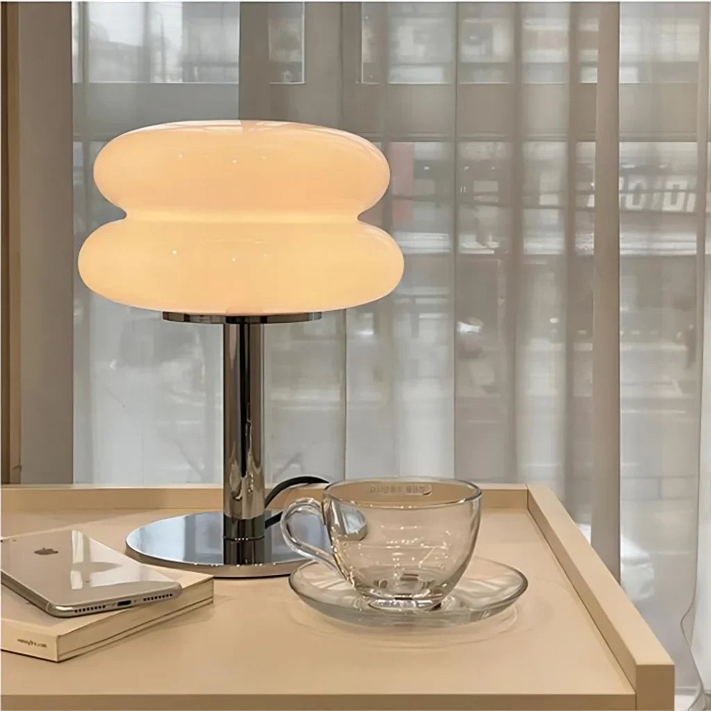 Taavita Minimalistic Table Lamp Made of Glass - Elegant Minimalist Design for Modern Spaces