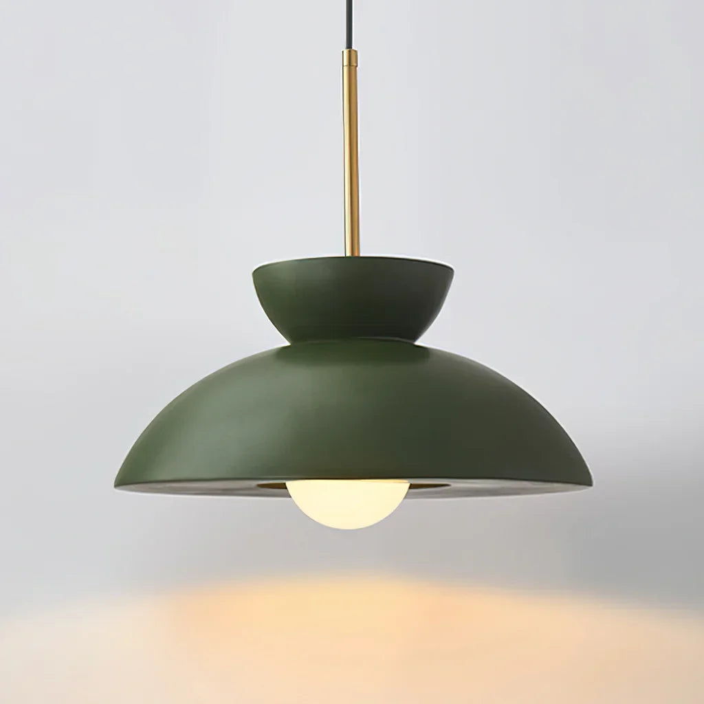 Taavita Augustus Nordic Minimalist Pendant Light with Bowl Shape Made of Resin