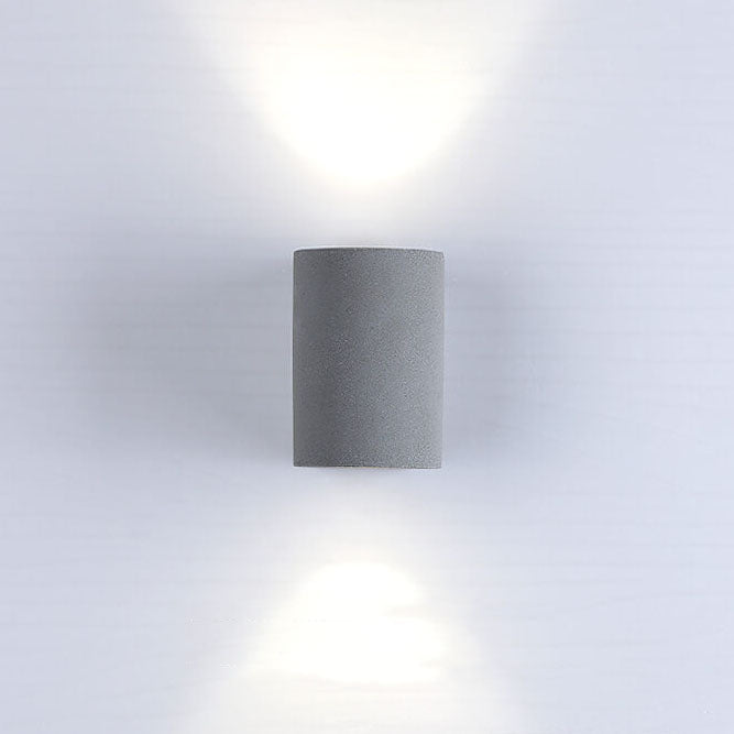 Taavita Cement Cylinder 1-Light Wall Lamp