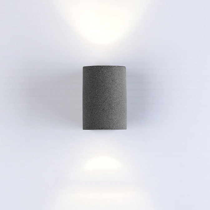 Taavita Cement Cylinder 1-Light Wall Lamp