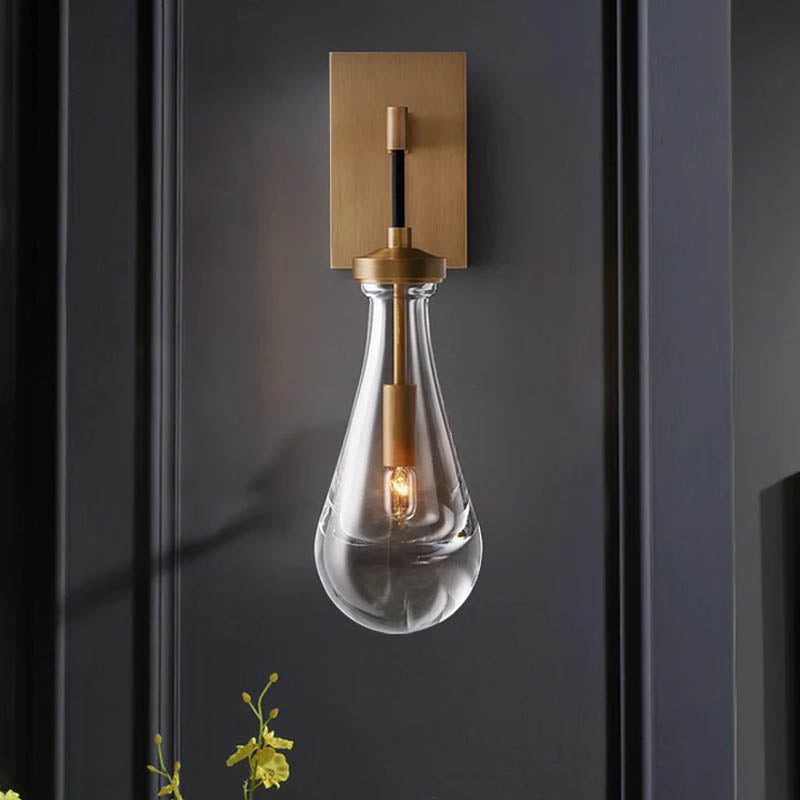 Taavita Crystal Wall Light: Illuminate Your Space with Liquid Brilliance