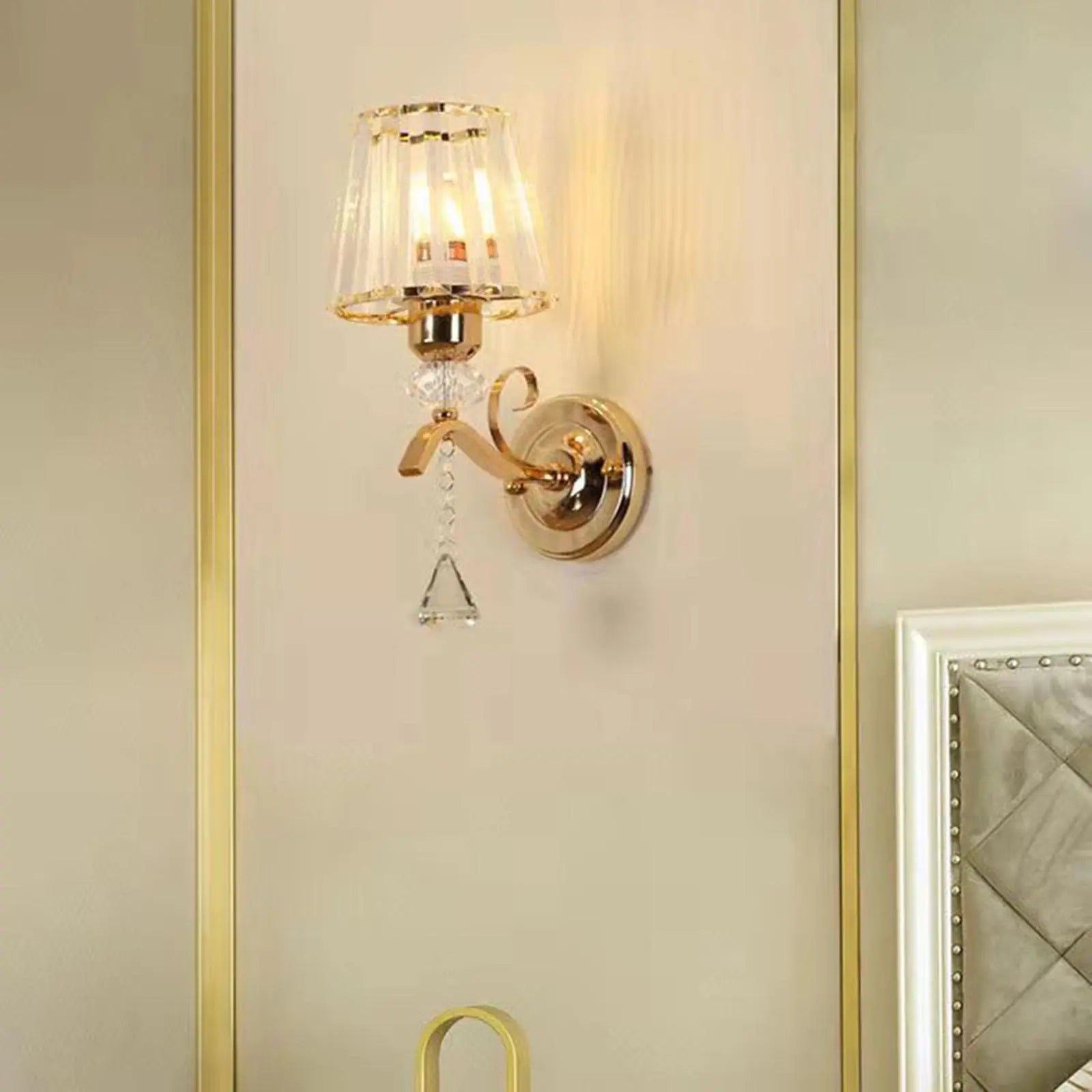 Taavita Antique Gold Wall Lamp