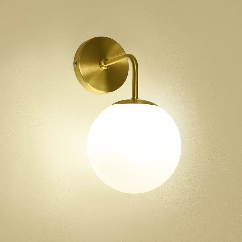 Taavita Wall Lamp Bathroom - Sphere Shape LED for Bathroom, Living Room or Bedroom