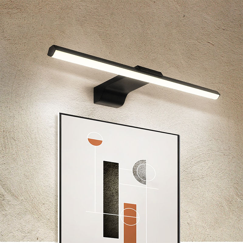 Black Wall Lamp Bathroom