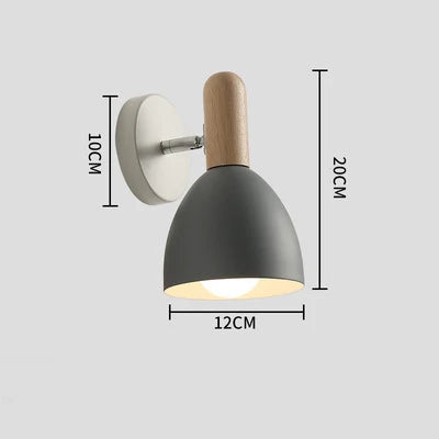 Taavita Inner Gray - Elegant Wall Lamp for Modern and Rustic Ambiance