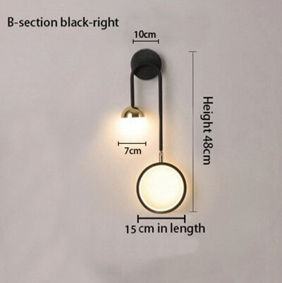 Taavita Wall Lamp Metal Black