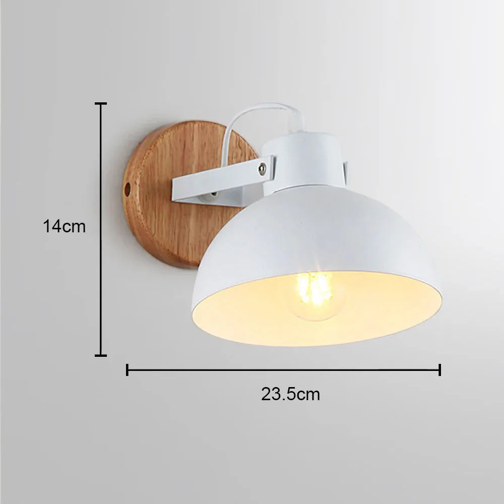 Taavita Wall Lamp Wood White